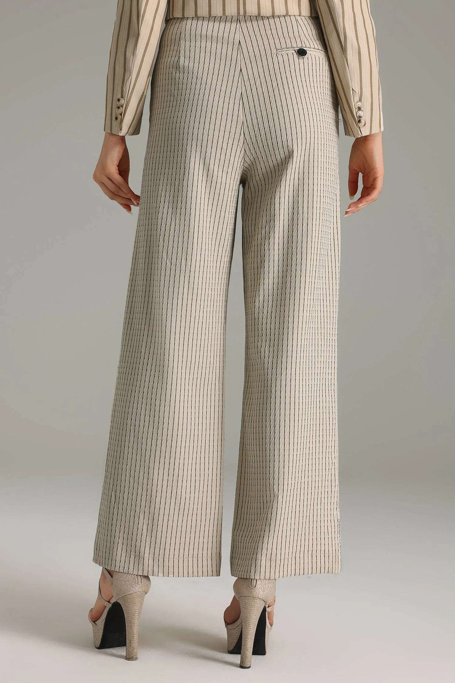 Gisel Stripe Suit Pants