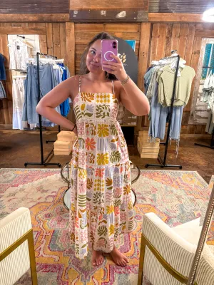 Grace Summer Linen Maxi Dress