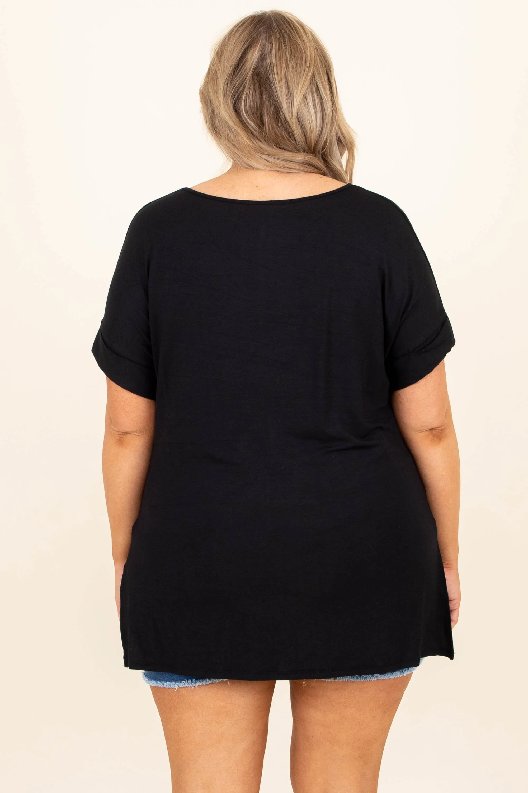 Grand Appreciation Top, Black