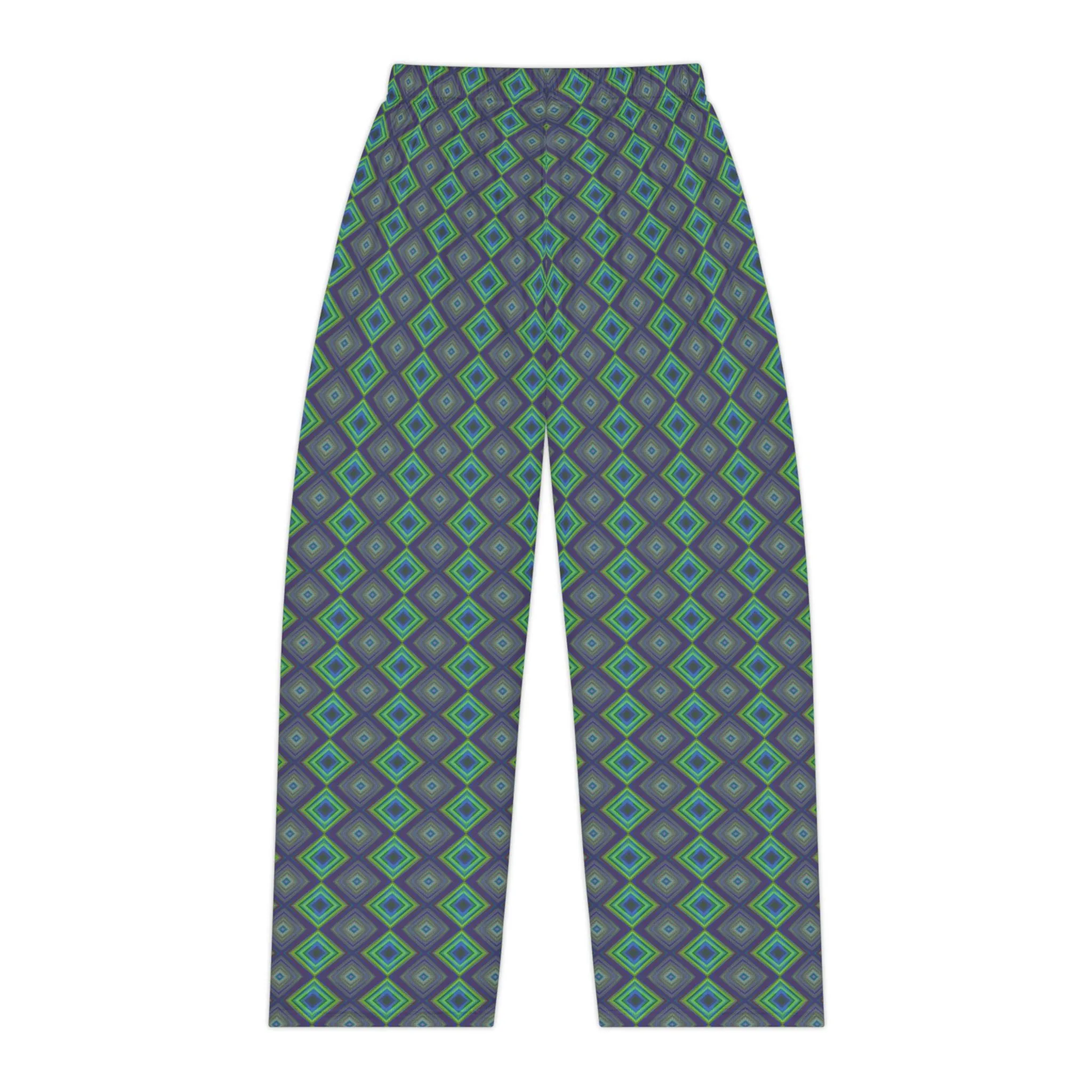 Green Diamond Pajama Pants