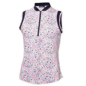 Green Lamb Odessa Printed Golf Polo Shirt