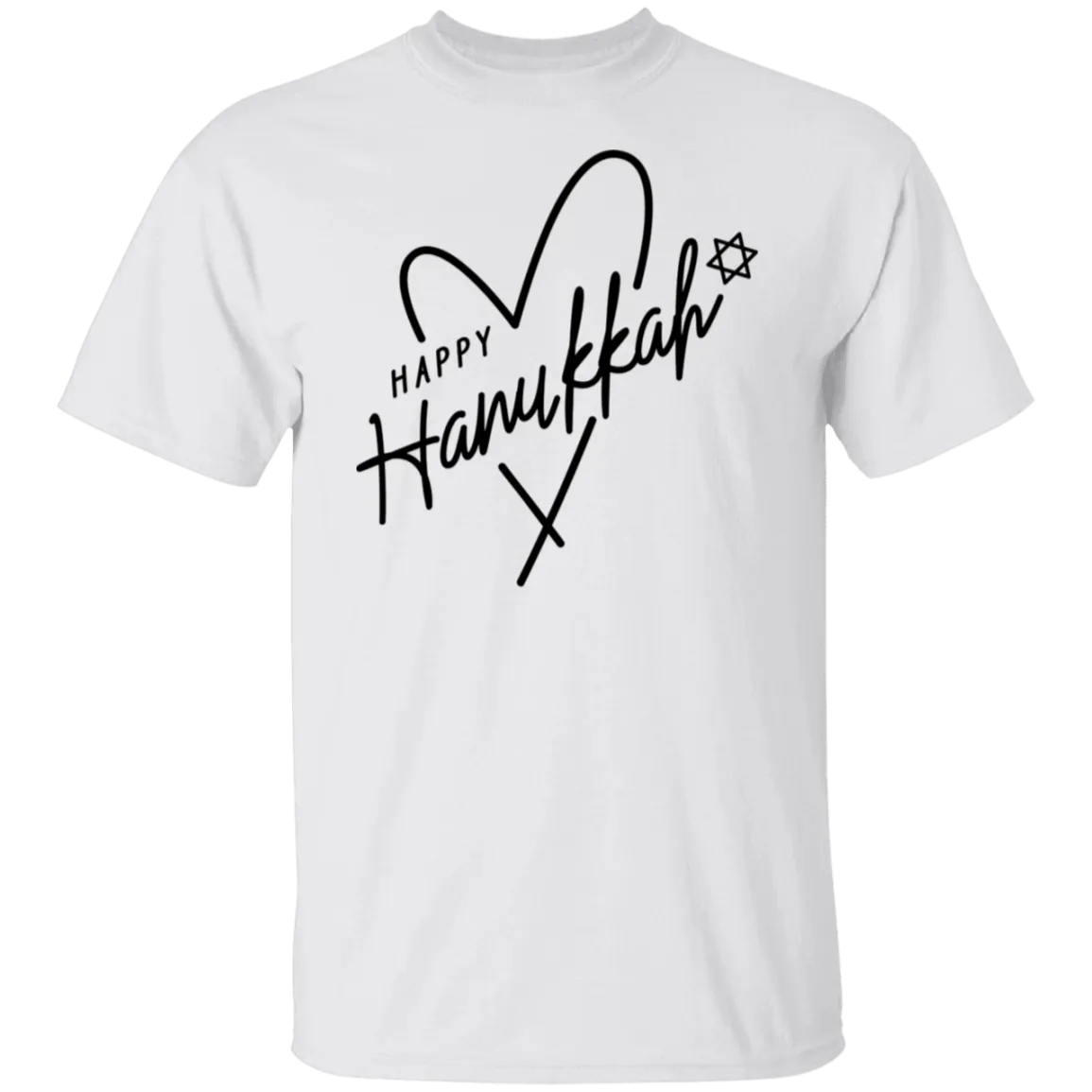 Hannukah Heart T-Shirt