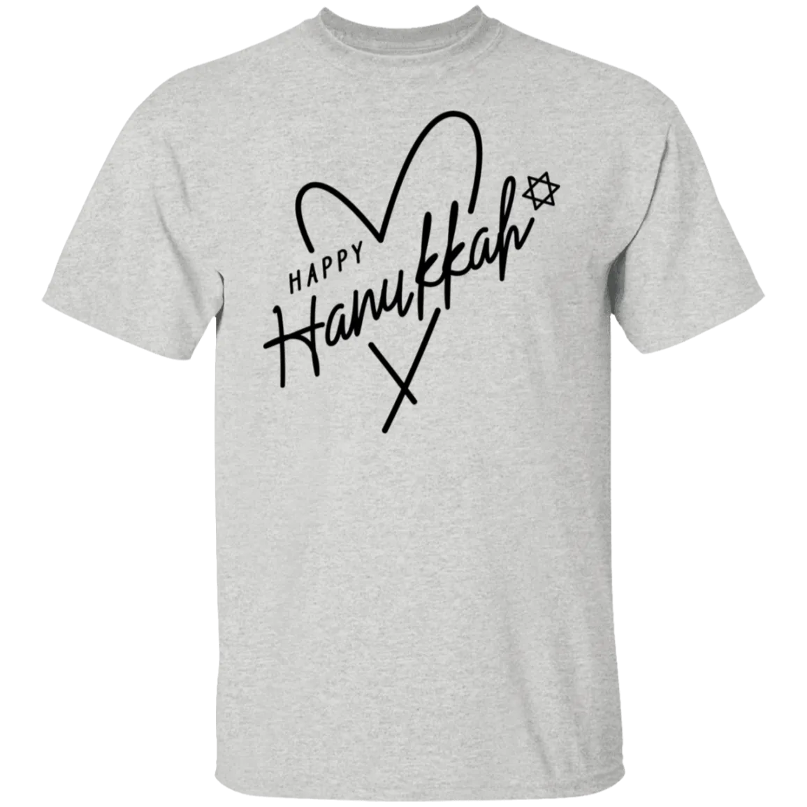 Hannukah Heart T-Shirt