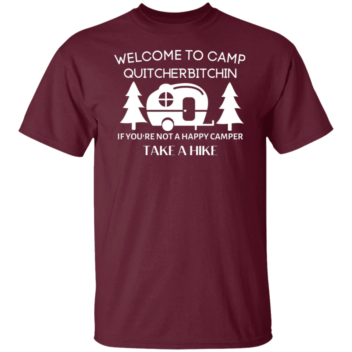 Happy Camper  5.3 oz. T-Shirt