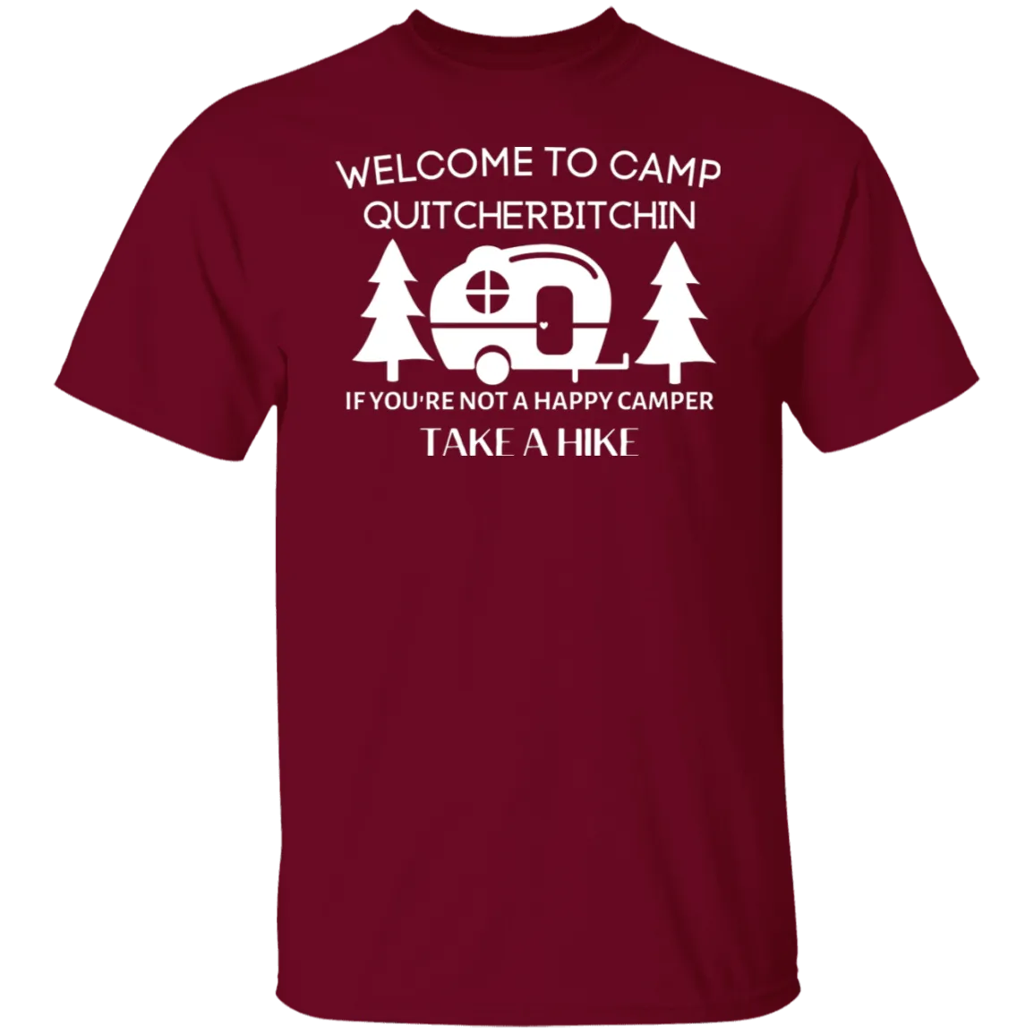 Happy Camper  5.3 oz. T-Shirt