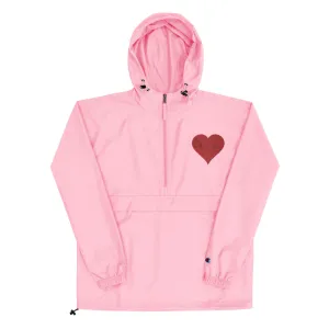 Heart Healthy Embroidered Champion Packable Jacket