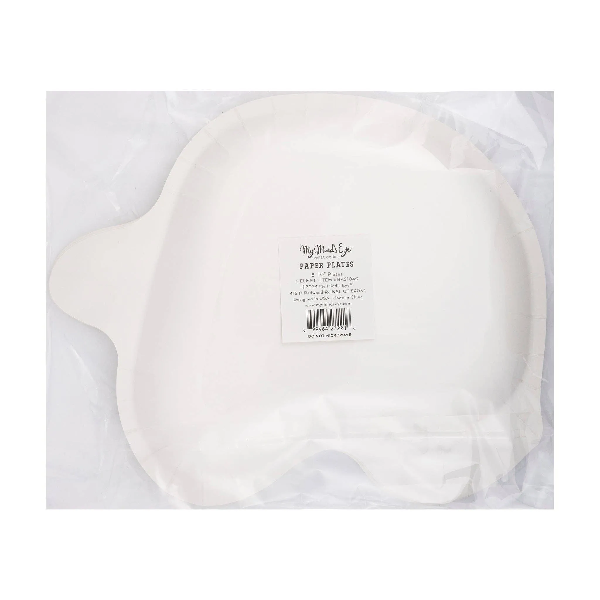 Helmet Shaped Disposable Paper Plate