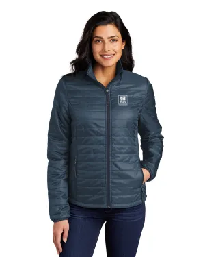 Hill's Apparel - Port Authority Ladies Packable Puffy Jacket - L850