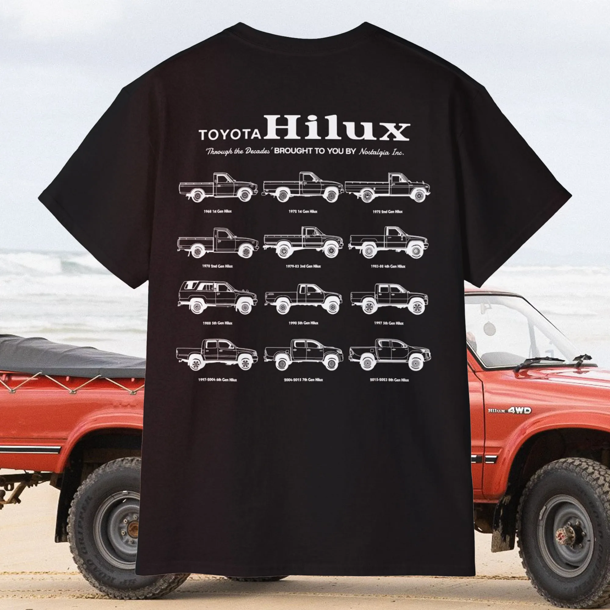 Hilux 'Through the Decades' T-shirt