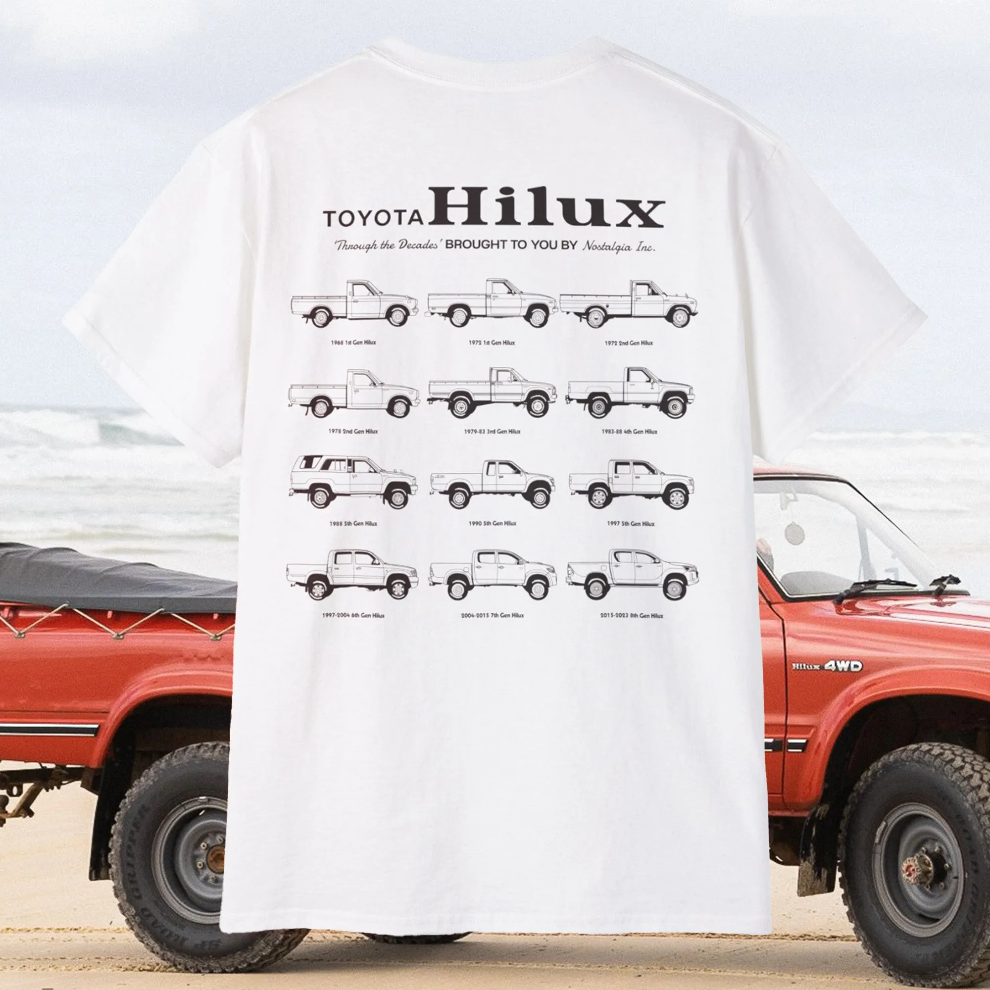 Hilux 'Through the Decades' T-shirt
