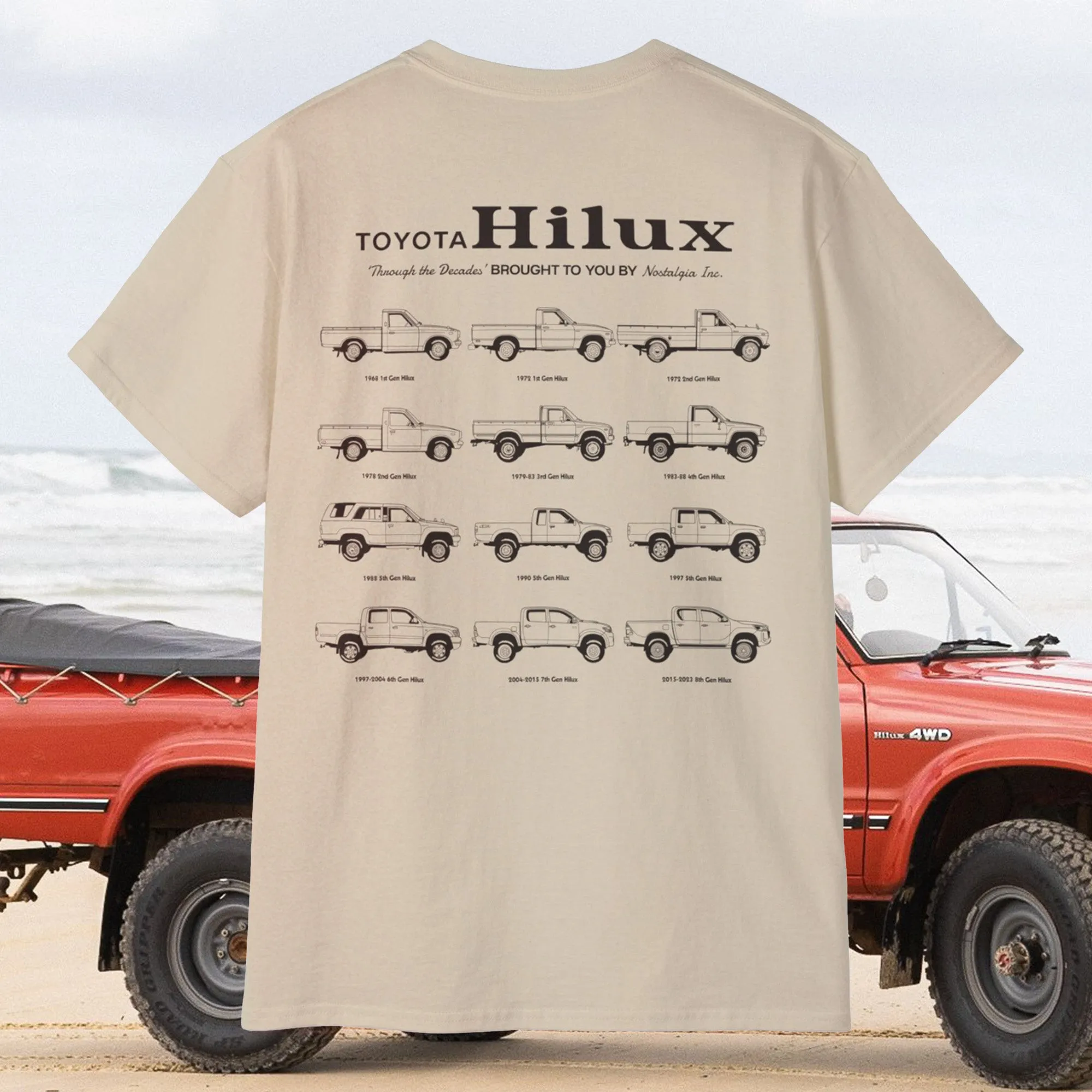 Hilux 'Through the Decades' T-shirt