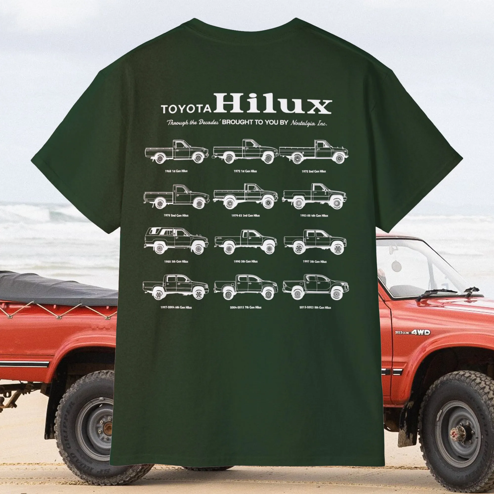Hilux 'Through the Decades' T-shirt