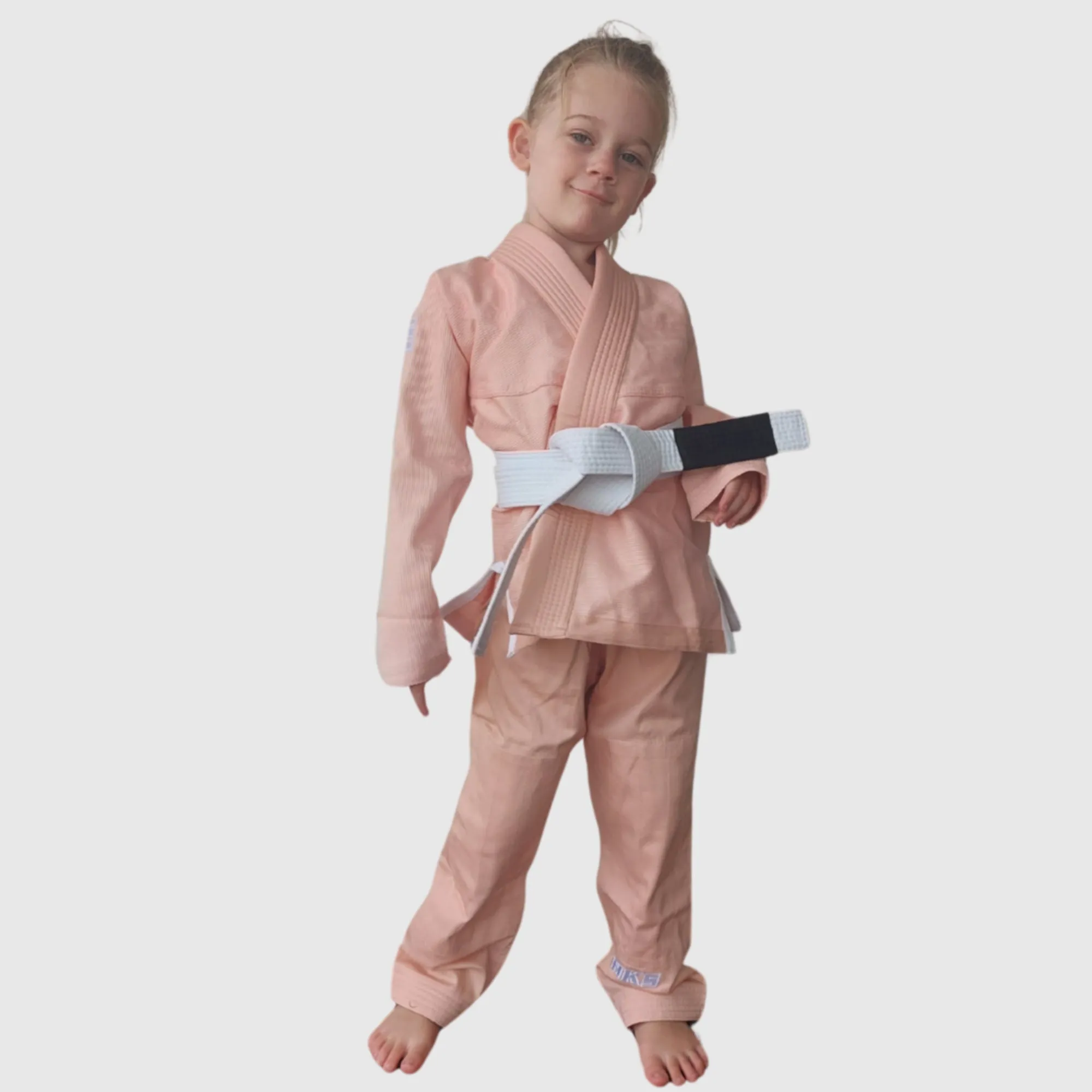 Hooks BJJ GI - Kids Classic - Peach includes White Belt