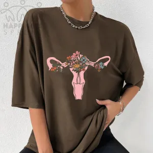 HPSP Anatomy Shirt, Floral Lover, Healing Shirt, Internists Shirt, Unisex Shirt.