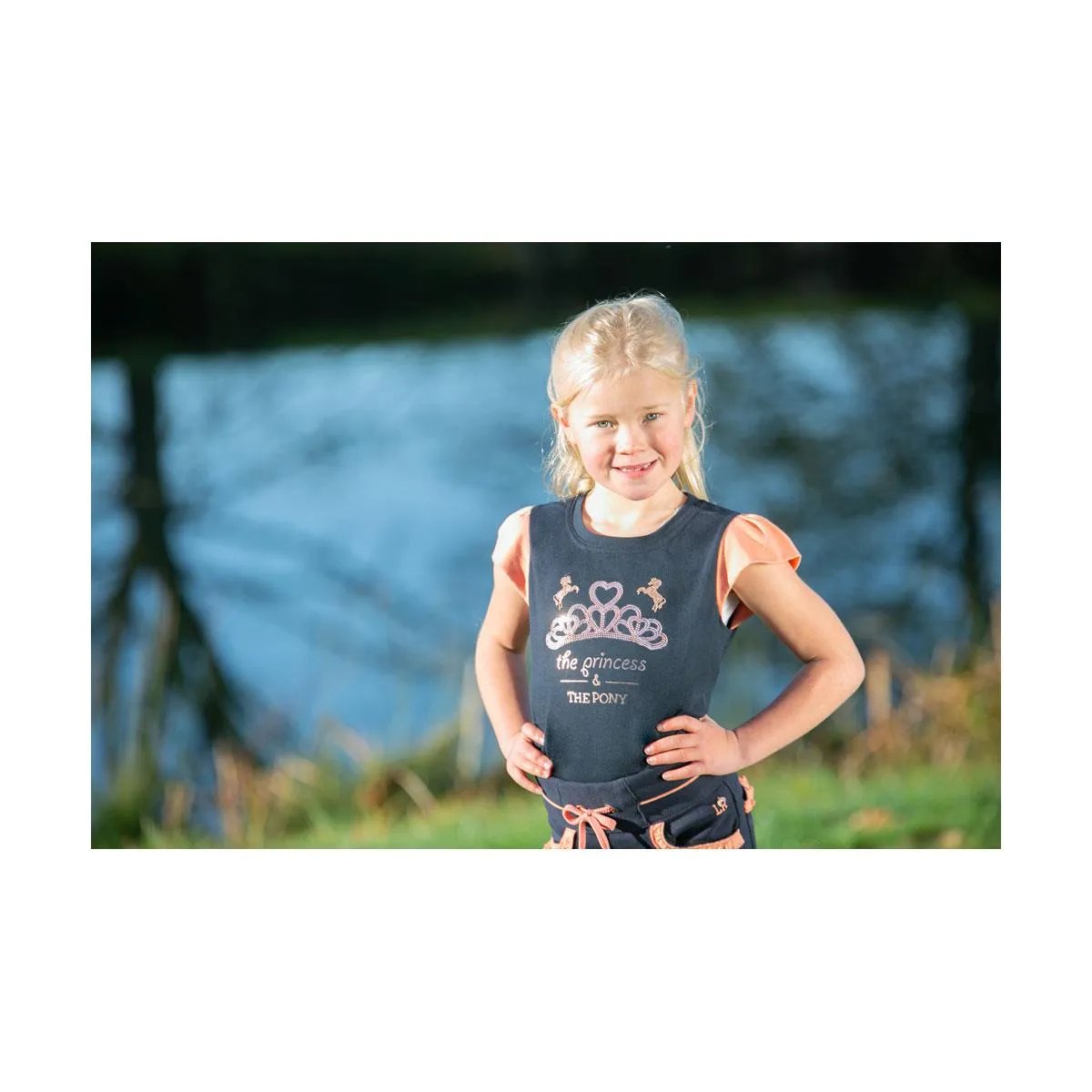 Hy Equestrian The Princess And The Pony T-Shirt By Little Rider