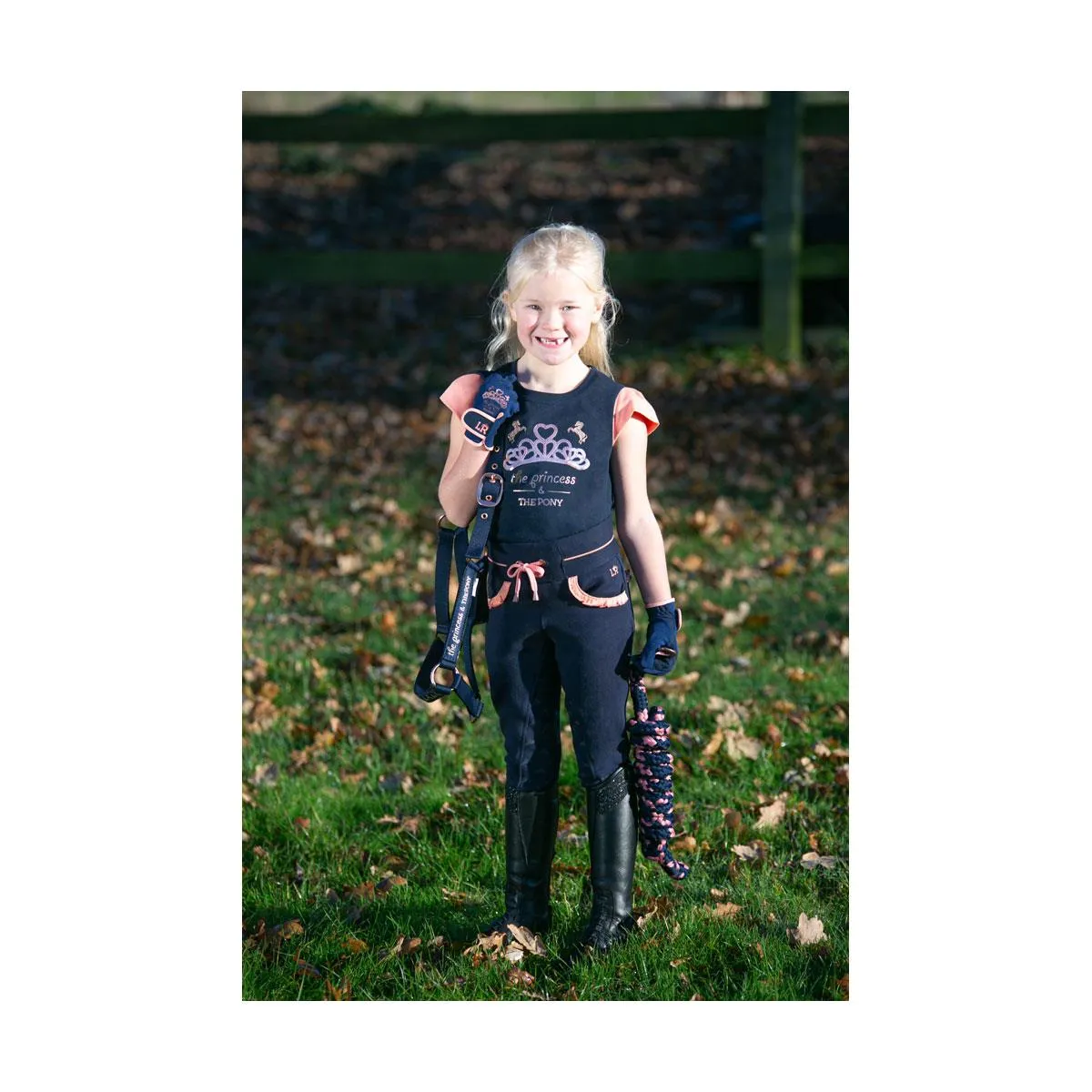 Hy Equestrian The Princess And The Pony T-Shirt By Little Rider
