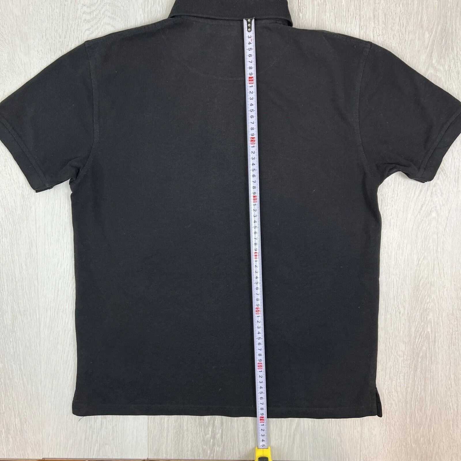 Hyundai Mens Black Short Sleeve Polo Shirt Size Medium (2 Shirts)