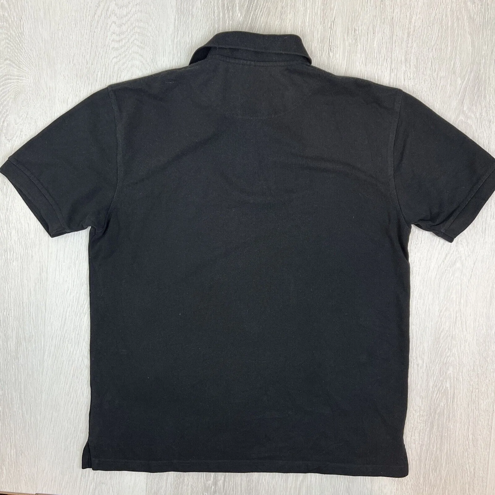 Hyundai Mens Black Short Sleeve Polo Shirt Size Medium (2 Shirts)