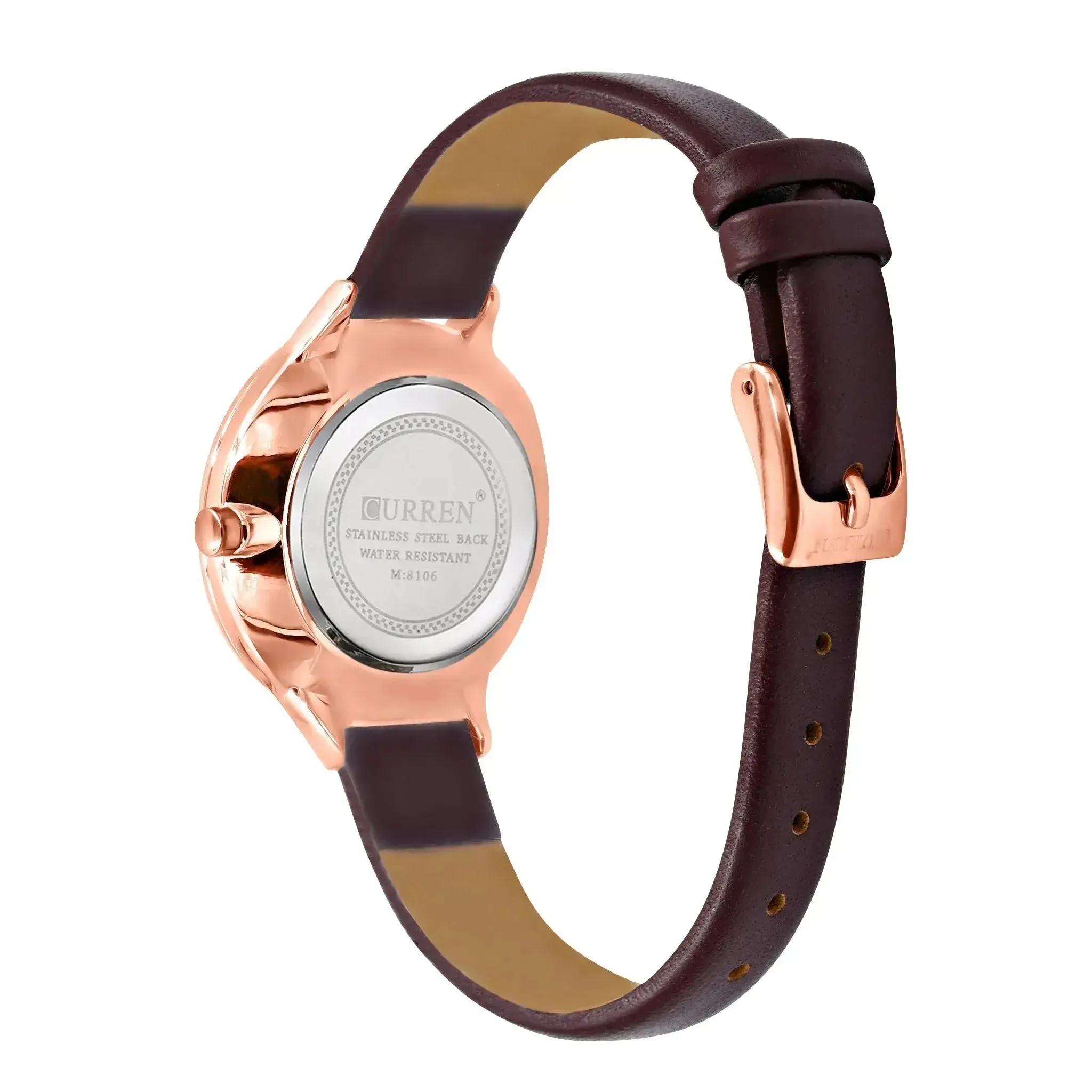 INFERNUM CURREN Watch – Crystal Bezel & Japan Quartz – 541455