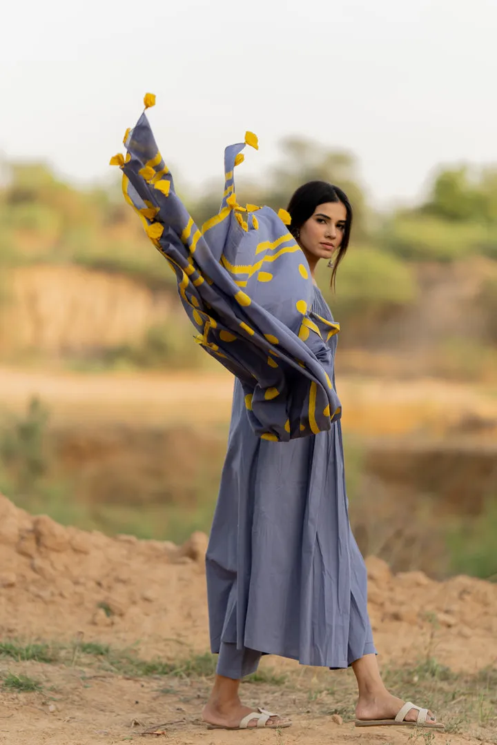 Iris Blue Kurta Set