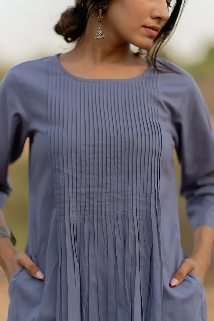 Iris Blue Kurta Set