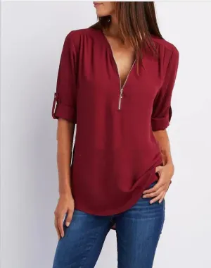 Ivonne® | Women'S Blouse, Casual, Lightweight And Breathable, Suitable For Everyday Use