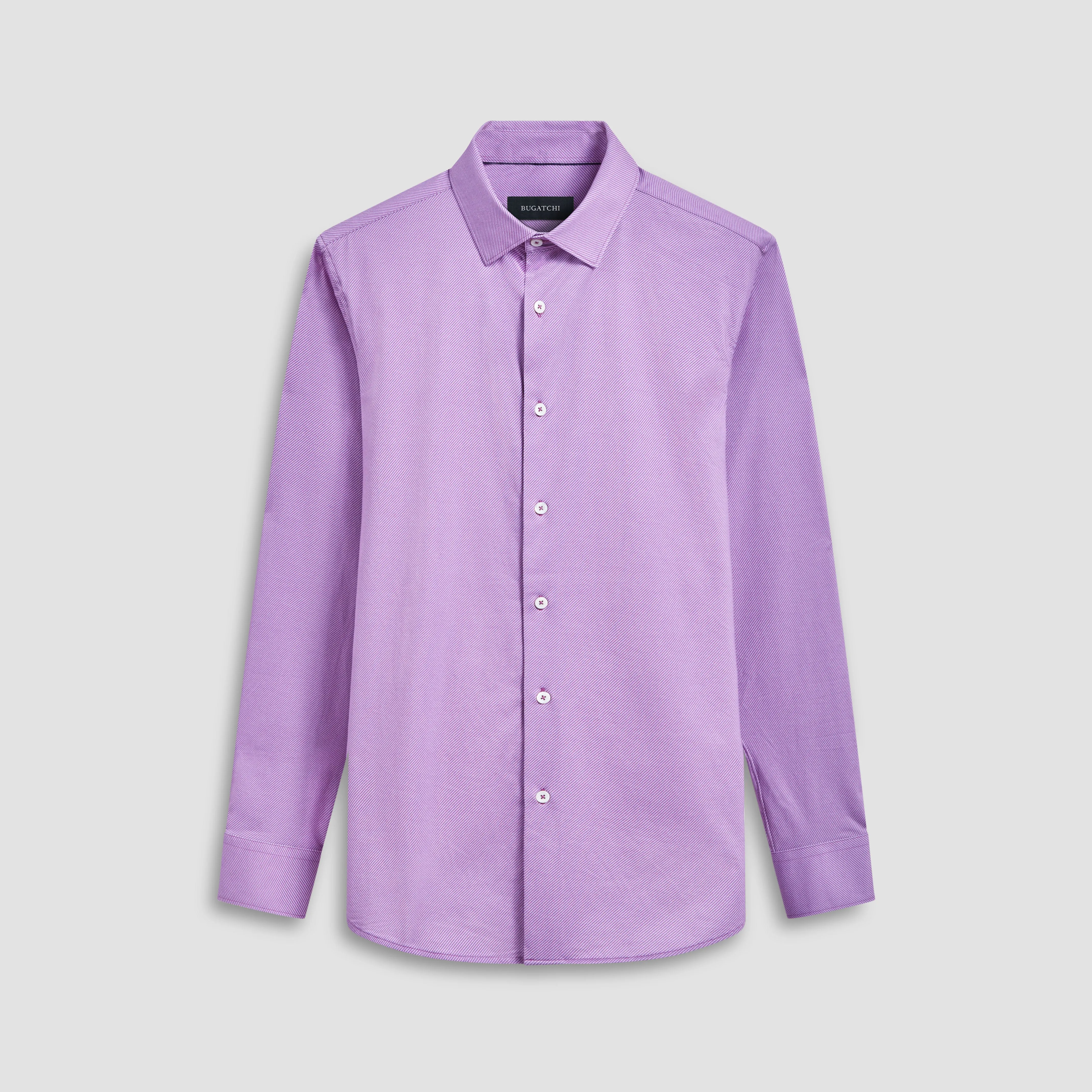James Diagonal Pin Stripe OoohCotton Shirt