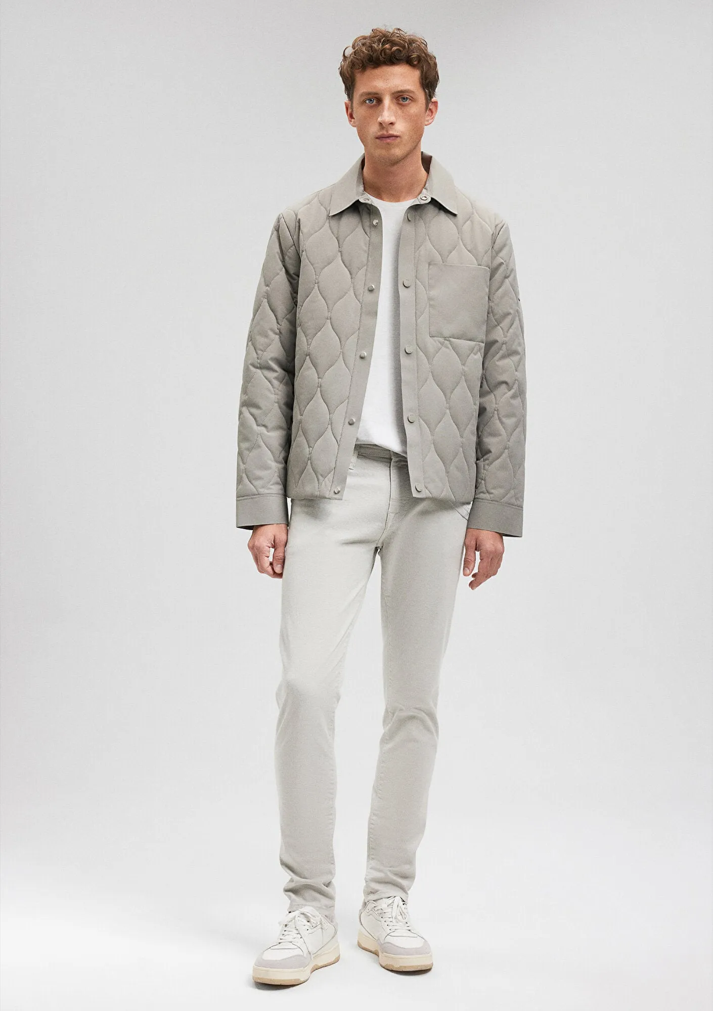 James Light Stone Mavi Black Gabardine Pants