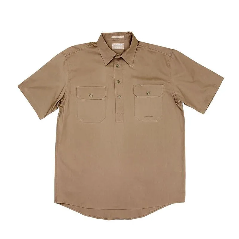 JCA Adam Mens Workshirt Brown
