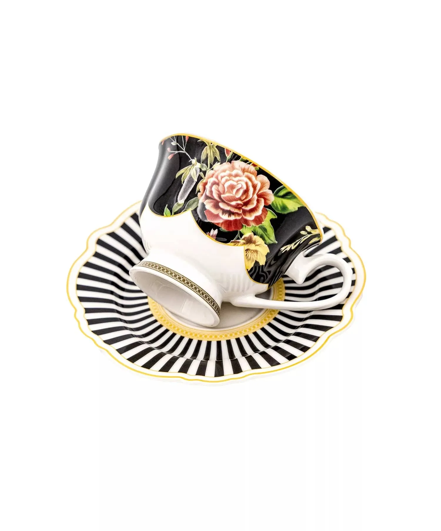 Jenna Clifford Botanica Rose Cup & Saucer 200ml JC-7257