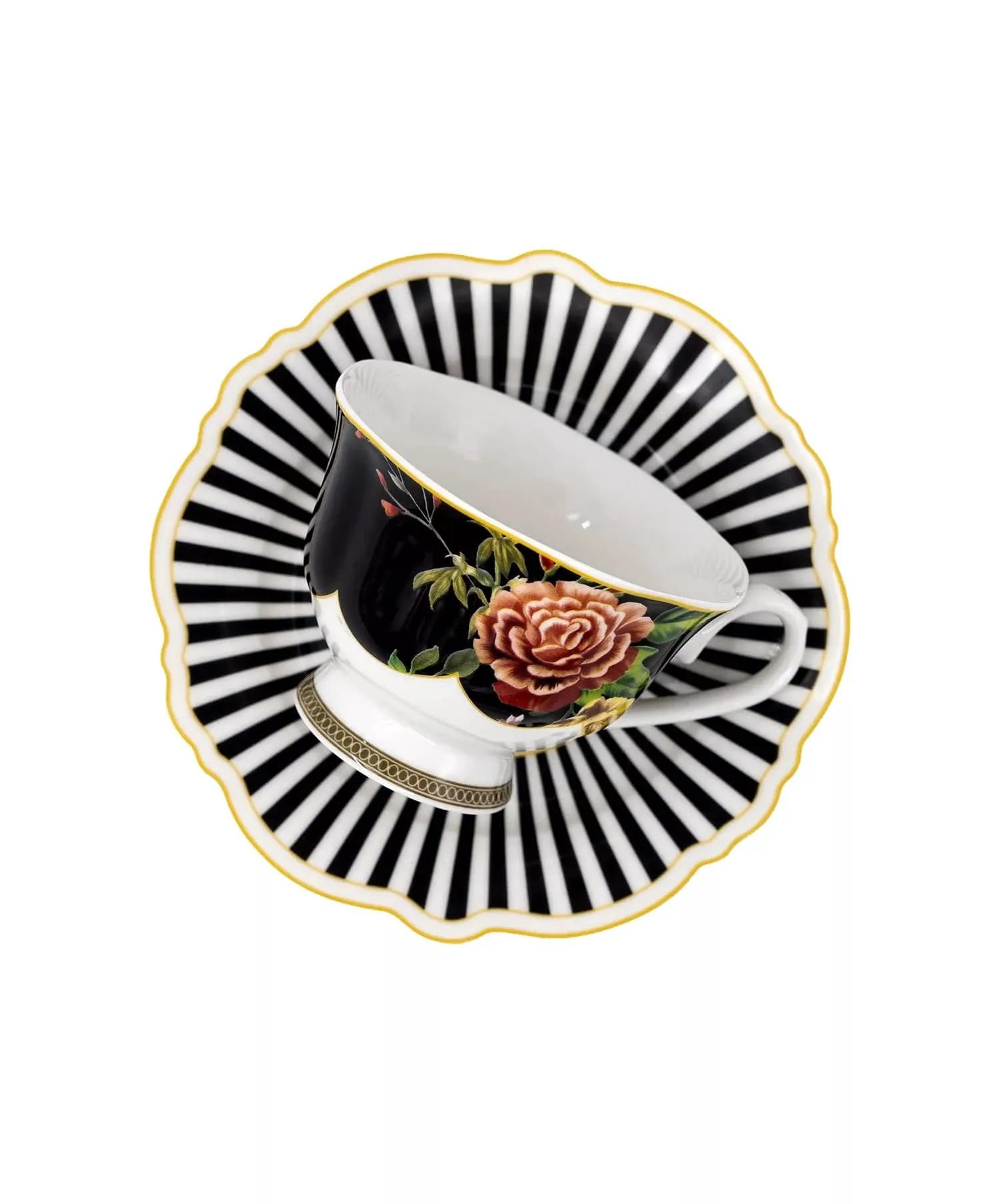 Jenna Clifford Botanica Rose Cup & Saucer 200ml JC-7257