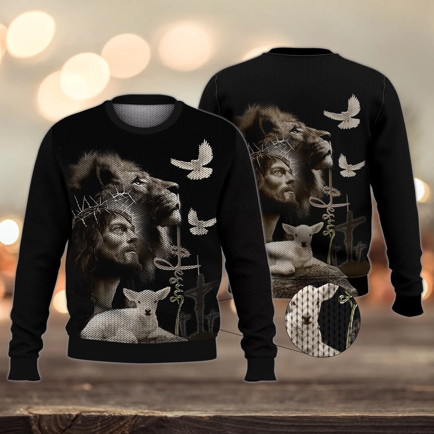 Jesus Faith Over Fear Personalized Name 3D Shirts For Christian Hoodie Tshirt