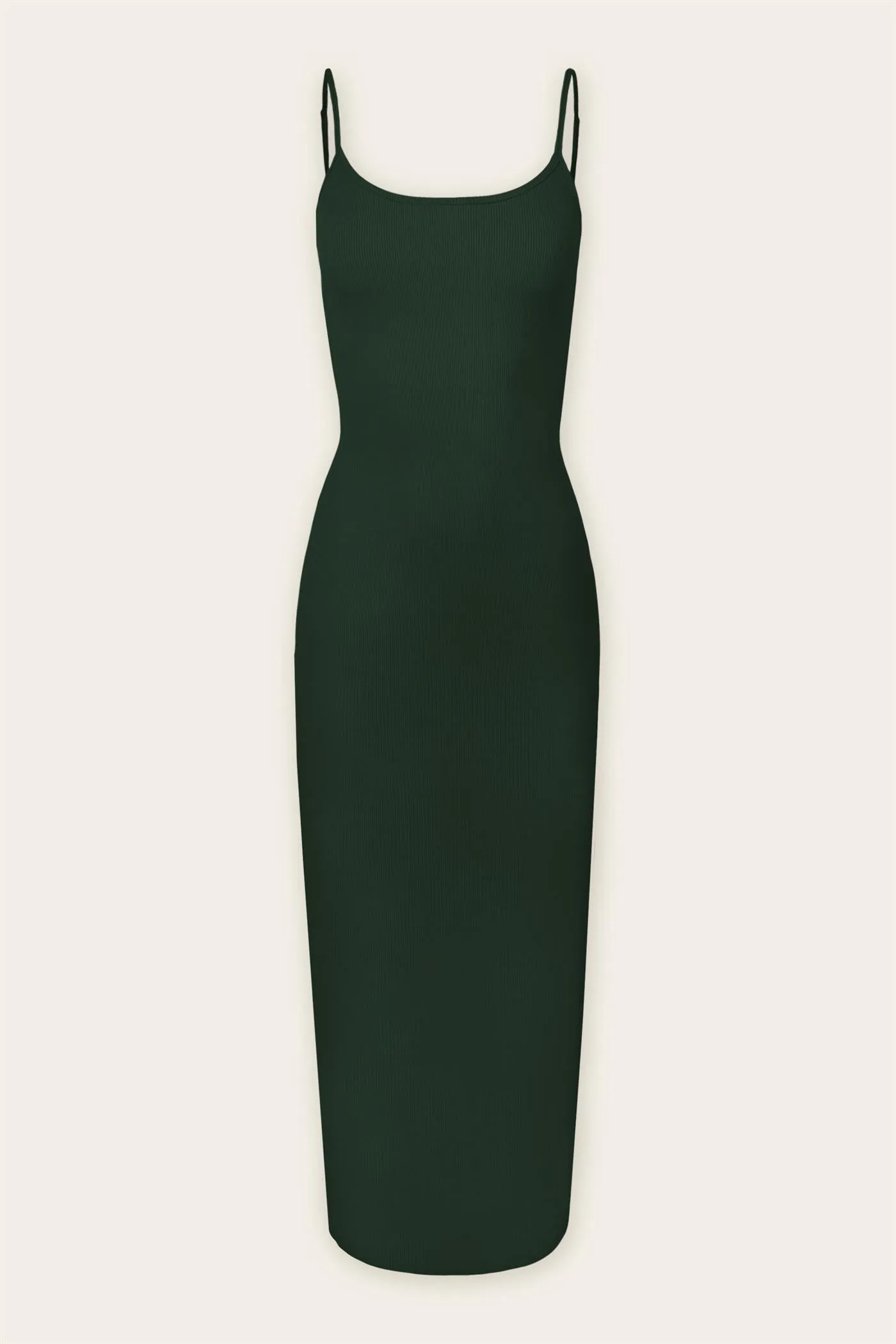 Katie Ribbed Knit Bodycon Maxi Dress