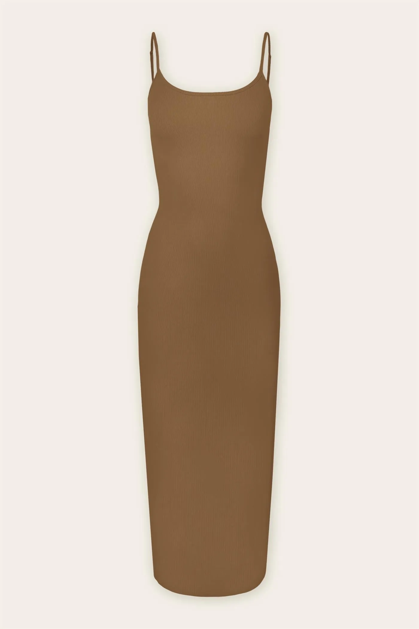 Katie Ribbed Knit Bodycon Maxi Dress
