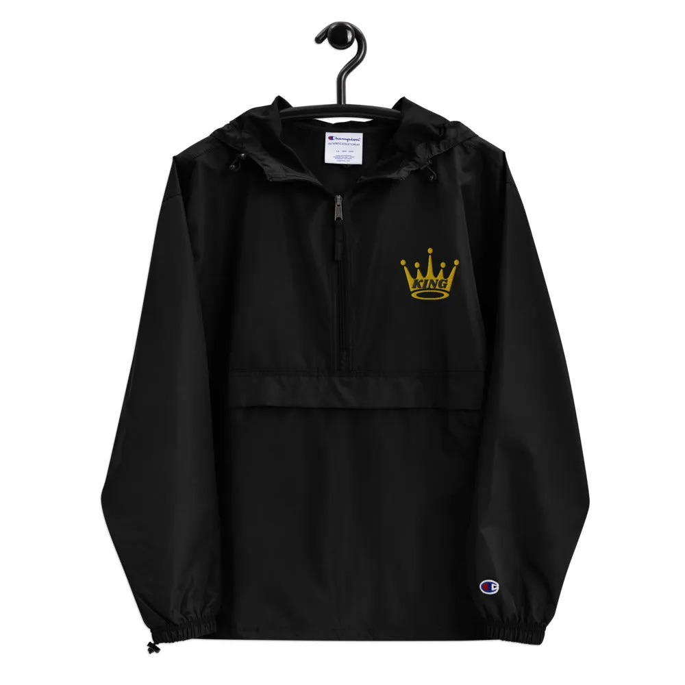 King Embroidered Champion Packable Jacket