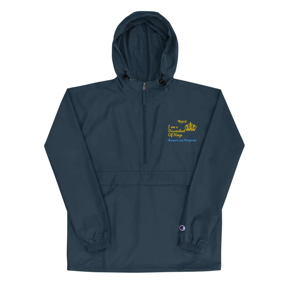 King Embroidered Champion Packable Jacket