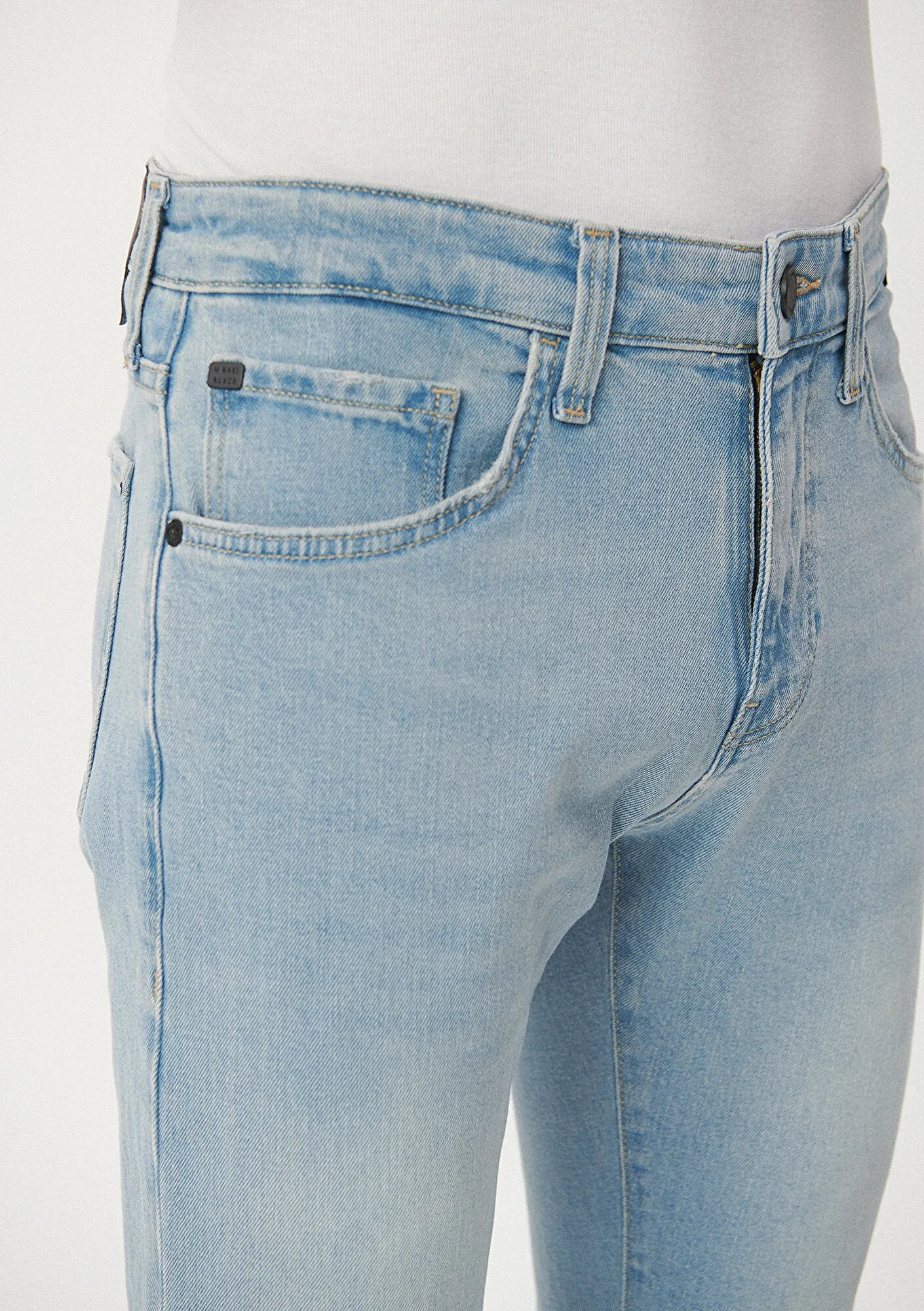 Kvnç Light Vintage 90s Blue Black Jean Pants