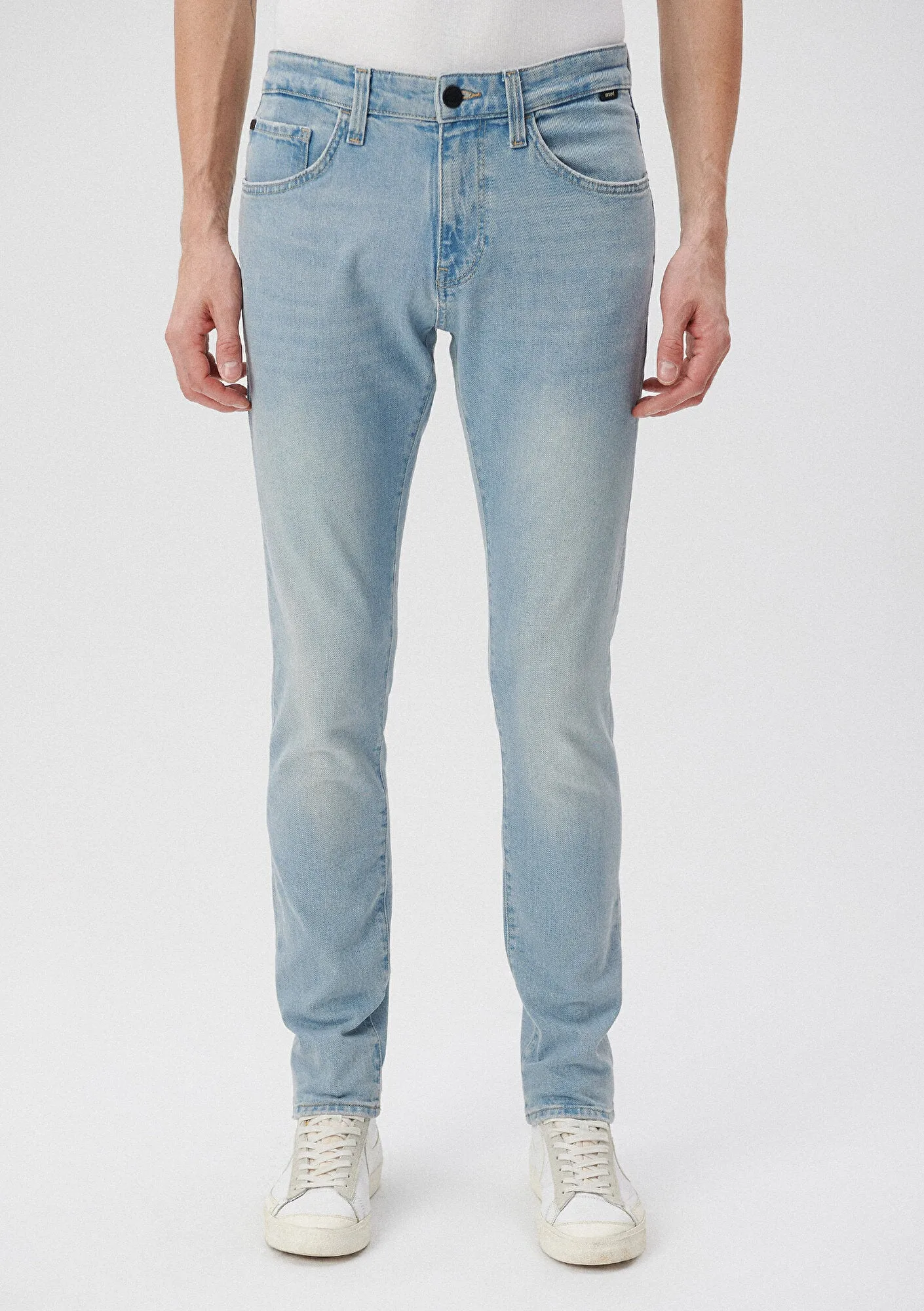 Kvnç Light Vintage 90s Blue Black Jean Pants