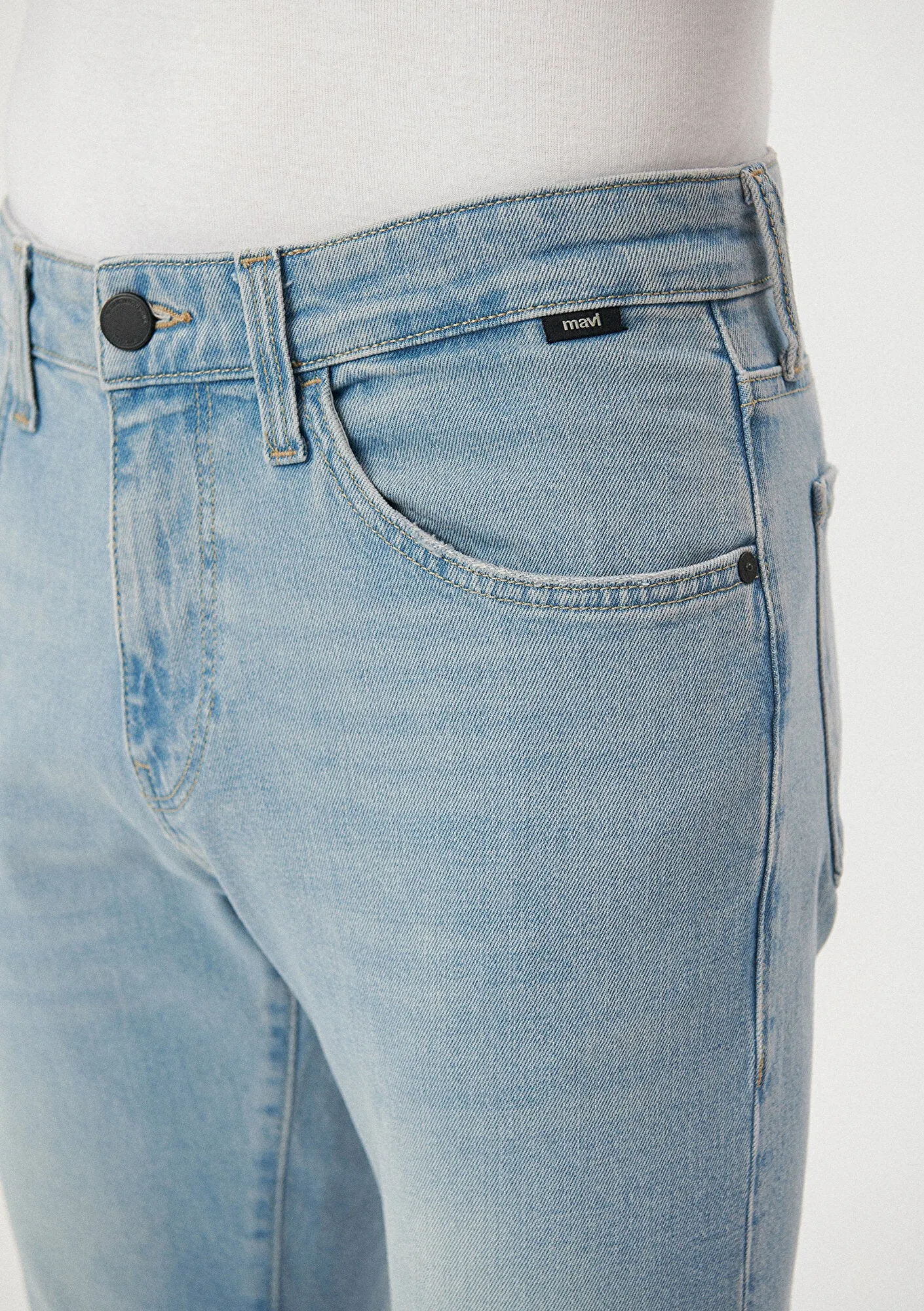 Kvnç Light Vintage 90s Blue Black Jean Pants
