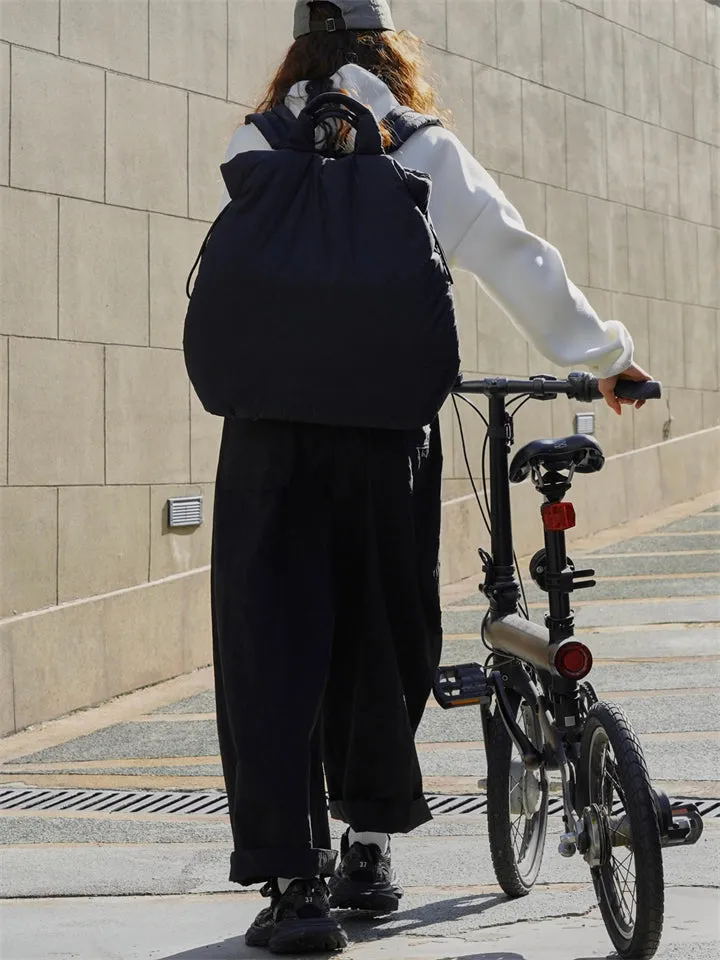 Ladies Spring Summer Drawstring Pants with Pockets