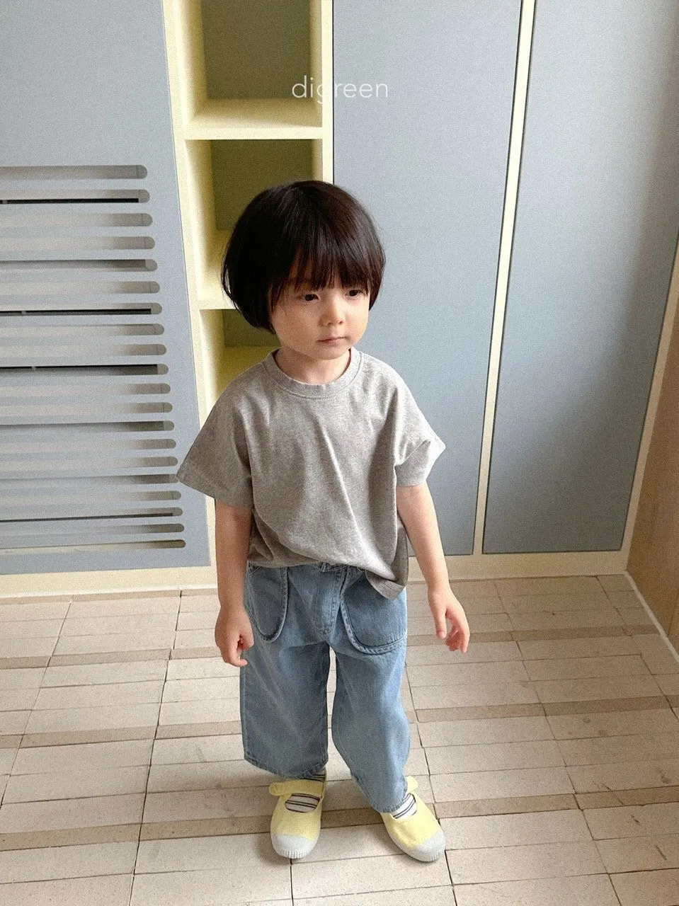 Lavender denim pants