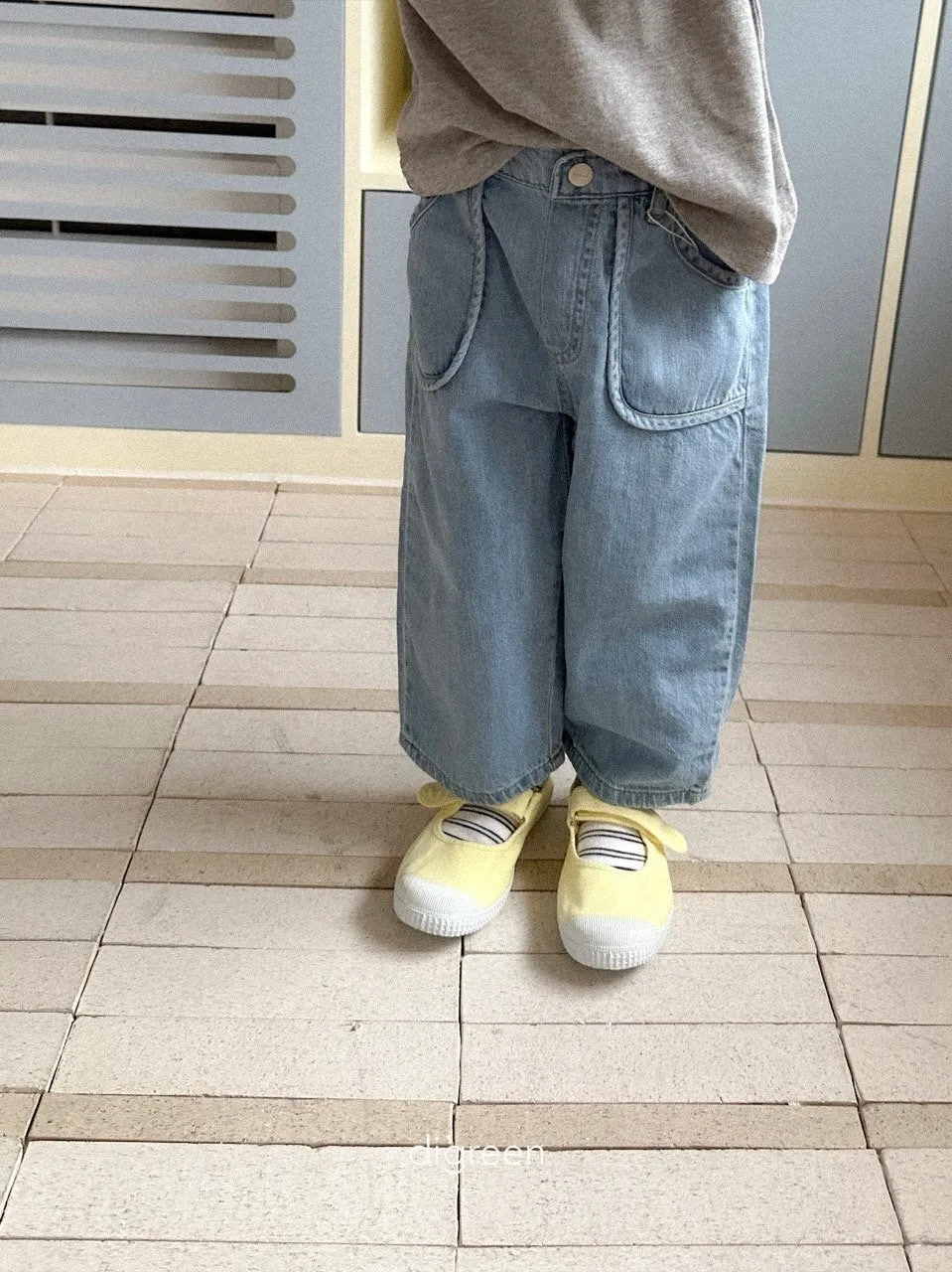 Lavender denim pants