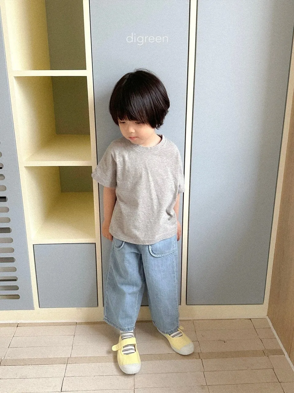 Lavender denim pants