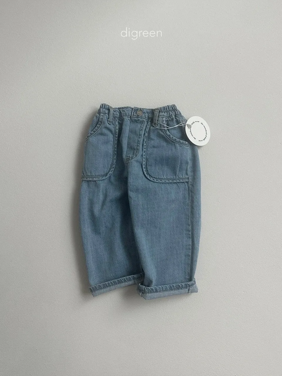 Lavender denim pants