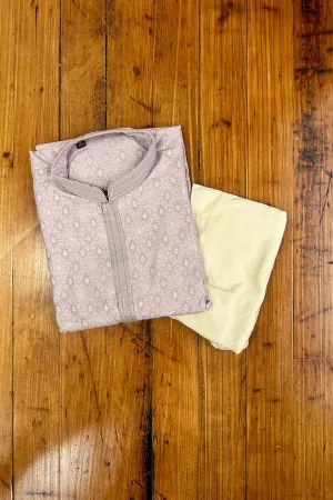 Lavender Kurta Set - Ready To Ship