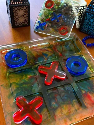 Lazuline for Artisans - Tic-Tac-Toe Set