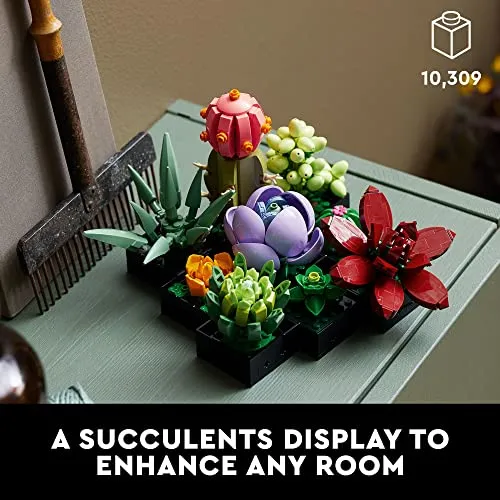 LEGO Icons Succulents 10309 Building Set for Adults (771 Pieces)