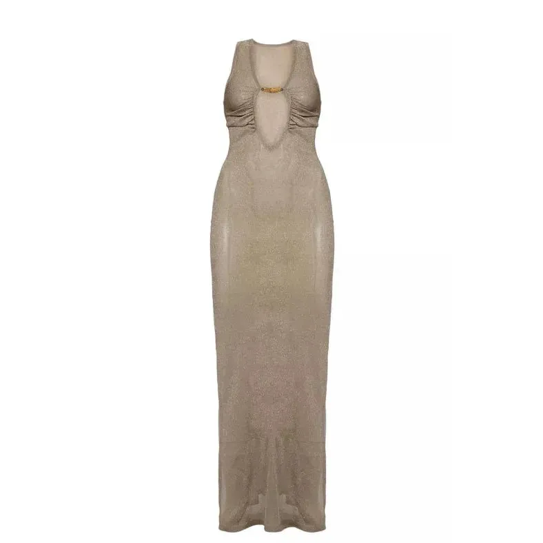 LENY KNIT LONG DRESS