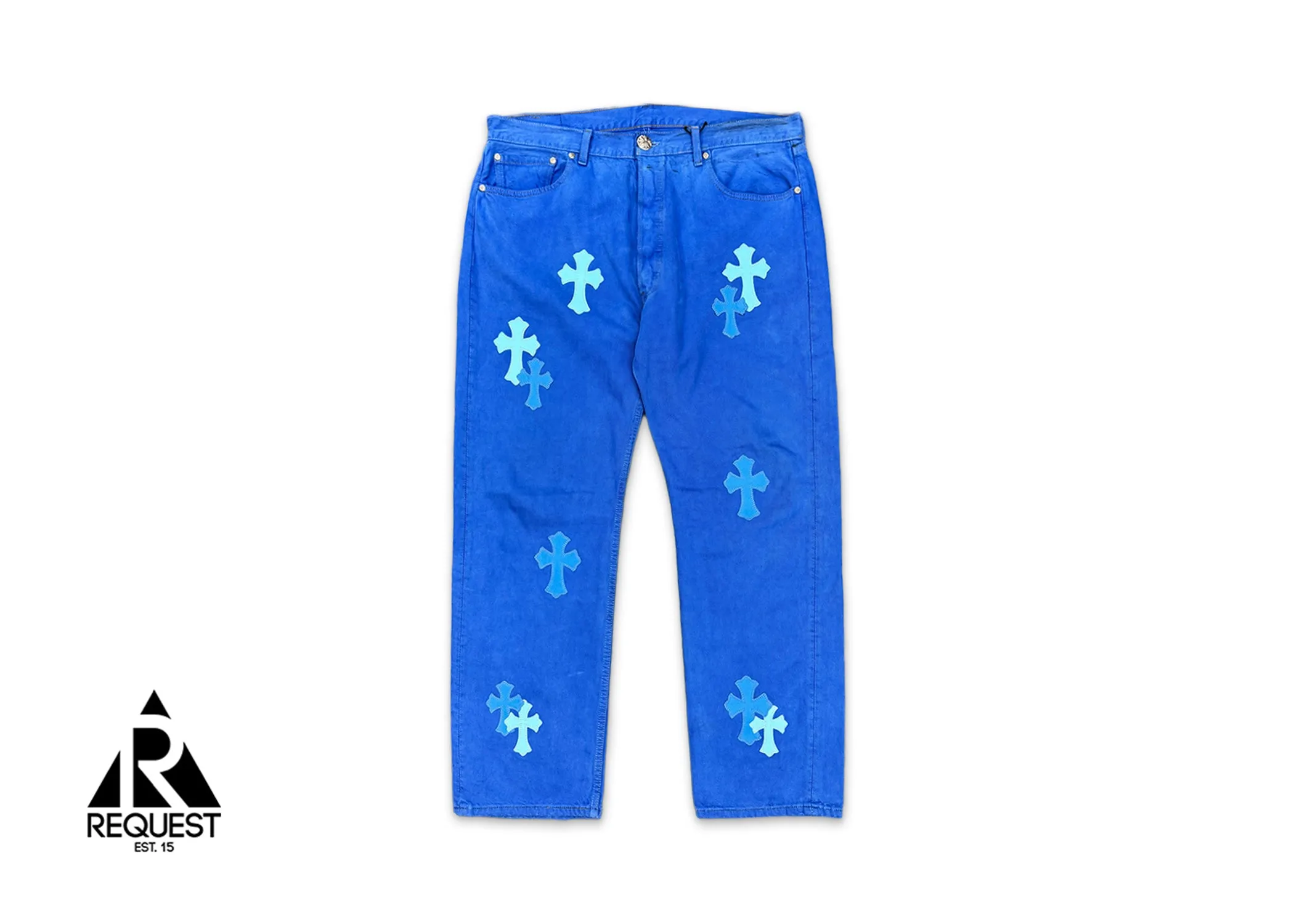 Levi's Blue Denim London Exclusive "Blue & Light Blue Crosses"