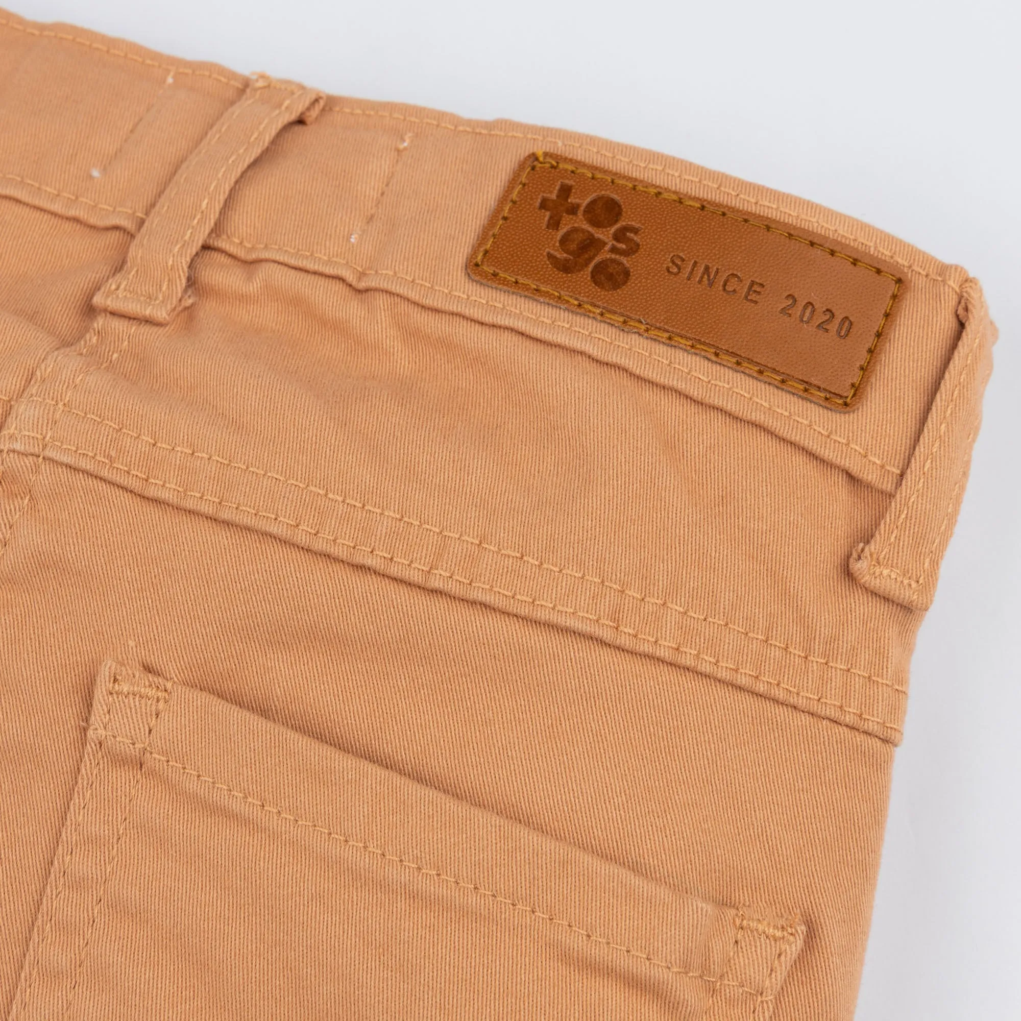Light Peach Twill Pants
